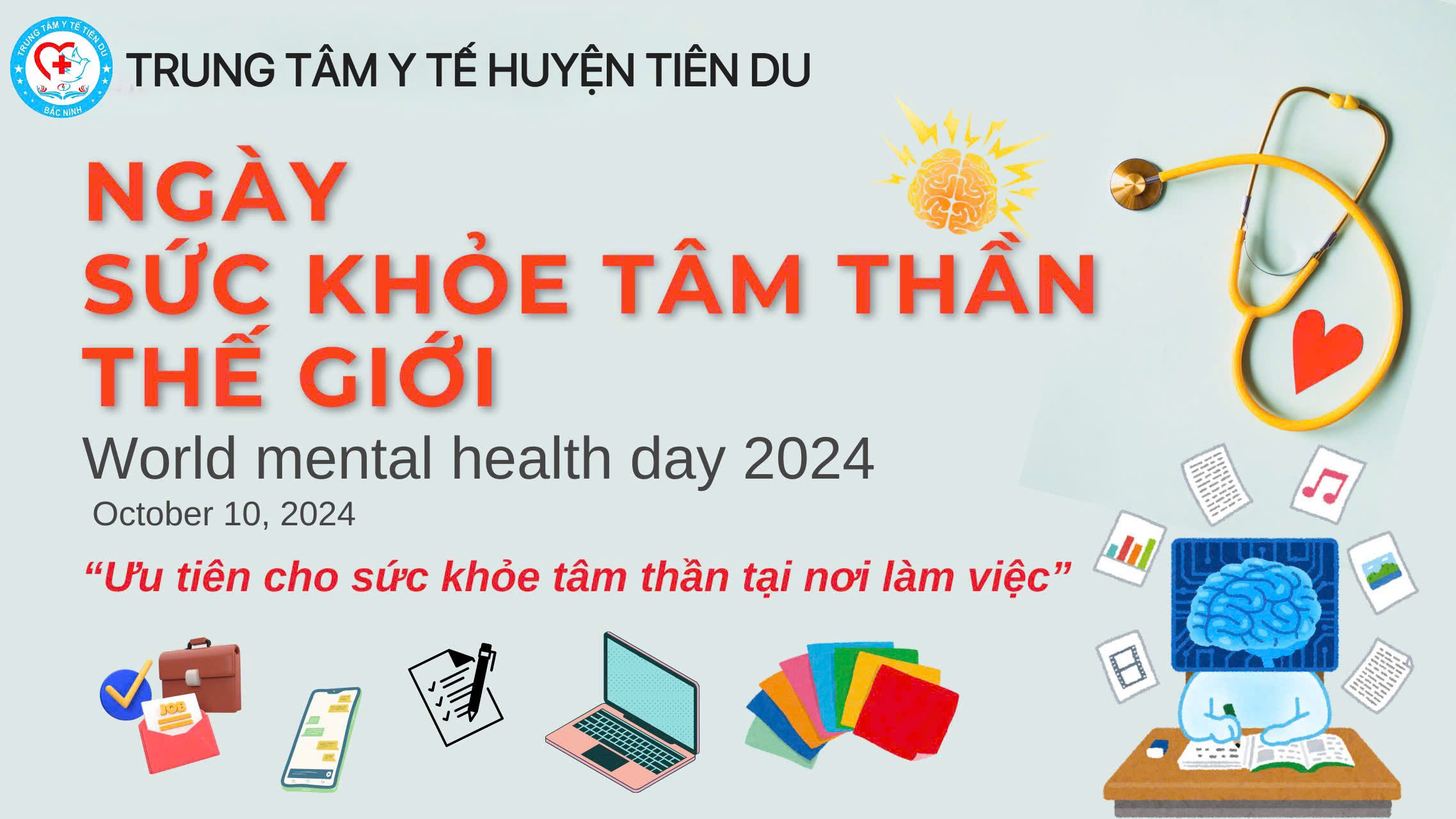 Bài tuyên truyền: NGÀY SỨC KHOẺ TÂM THẦN THẾ GIỚI 10-10-2024
